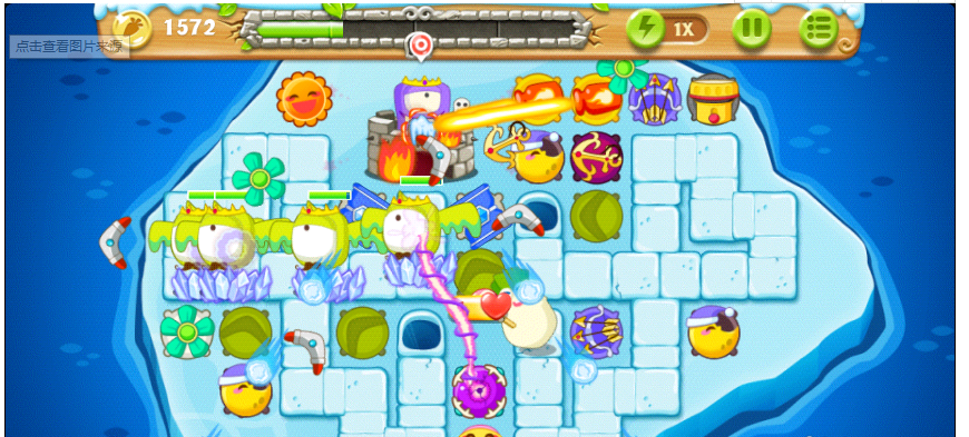 保卫萝卜2第133关攻略图解法