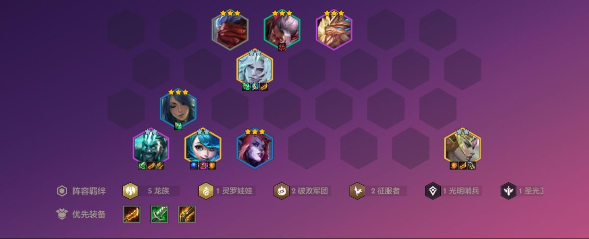 金铲铲之战阵容龙族怎么玩