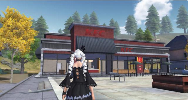 荒野行动老城餐厅怎么上