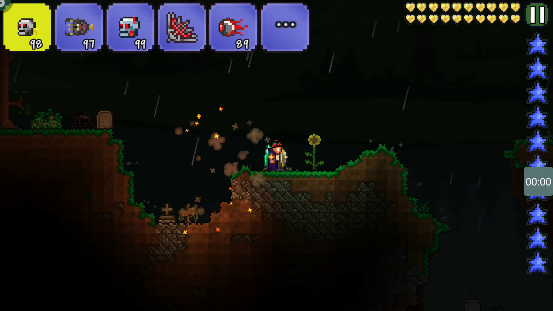 泰拉瑞亚怎么卡住撒旦军团