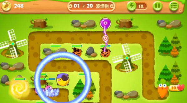 保卫萝卜2挑战模式第16关攻略