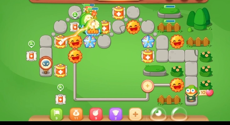 保卫萝卜3单机版公园第59 最快的过关办法推荐