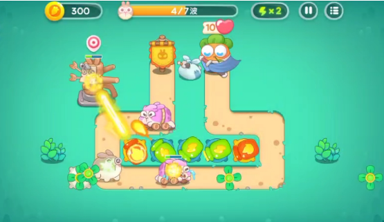 保卫萝卜十六关攻略 怎么成功清理障碍物