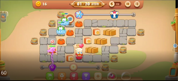 保卫萝卜3时空秘境第8关怎么过 时空秘境的玩法选择