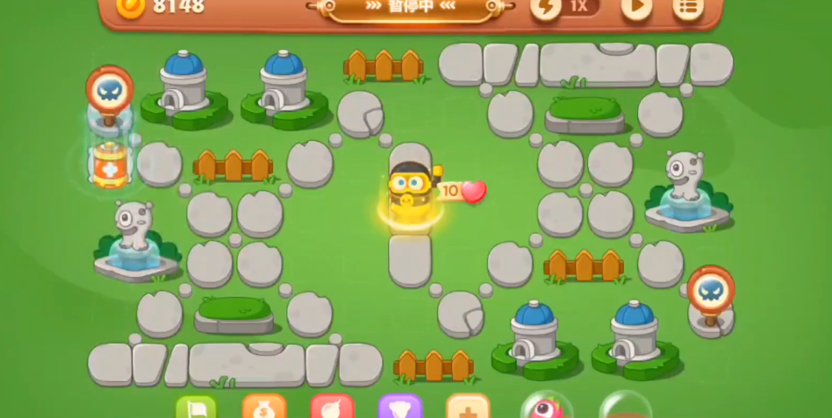 保卫萝卜3时空秘境第8关怎么过 时空秘境的玩法选择