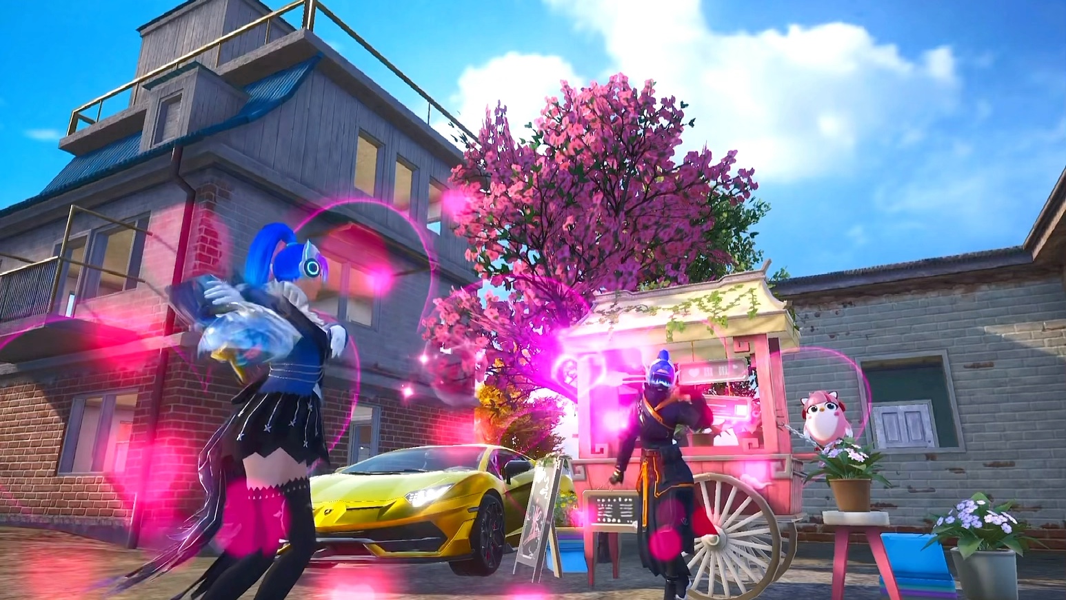 和平精英七夕捧花在哪 捧花特效要怎么触发