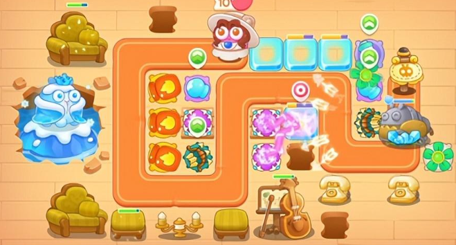 保卫萝卜迅玩版136关攻略 炮塔要怎么搭配