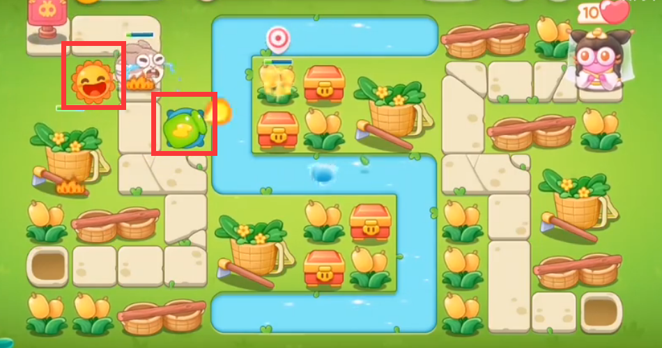 保卫萝卜第52关过关攻略 开局选择什么样的炮塔比较好