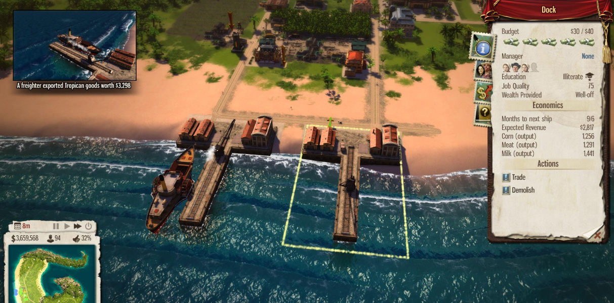 海岛大亨5新手怎么选择资源建设 新手建设与牧场资源选择指南