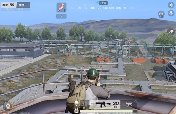 荒野行动商场顶楼怎么上去 哪些道具能够跳楼顶