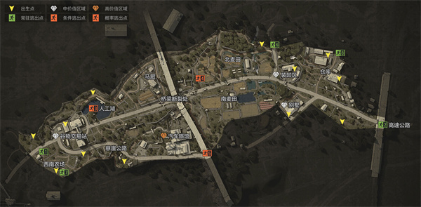 暗区突围哪些地图可以伪装