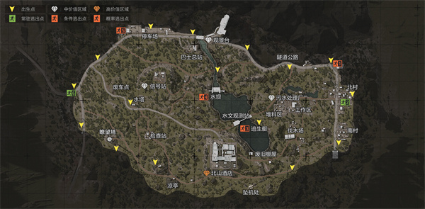 暗区突围哪些地图可以伪装