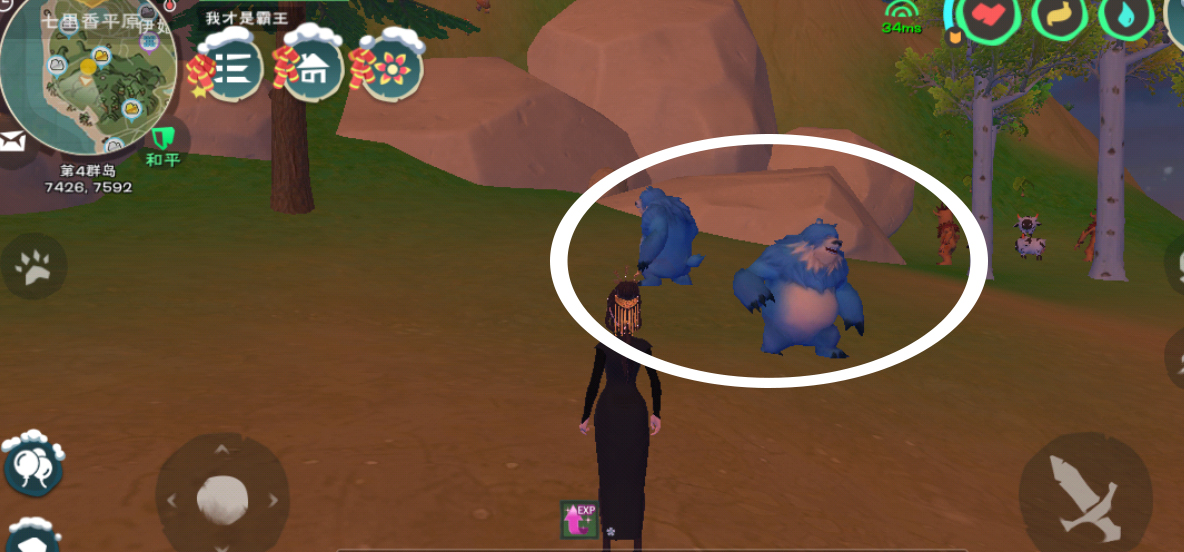 创造与魔法蓝熊大在哪