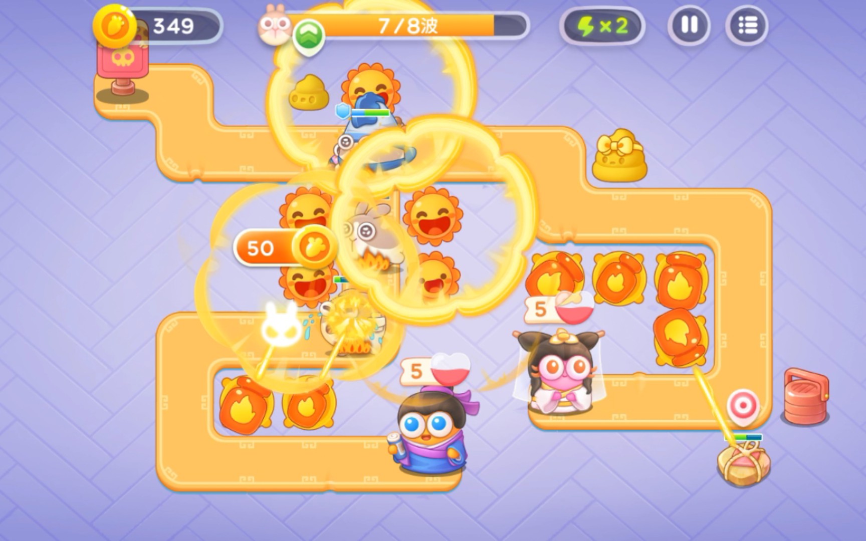 保卫萝卜4攻略白萝卜传奇14讲解 保卫萝卜4攻略白萝卜传奇14讲解