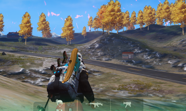 荒野行动怎么持续奔跑