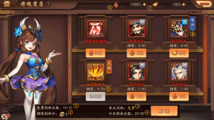 少年三国志无双商店在哪个地方 少年三国志无双商店在哪个地方