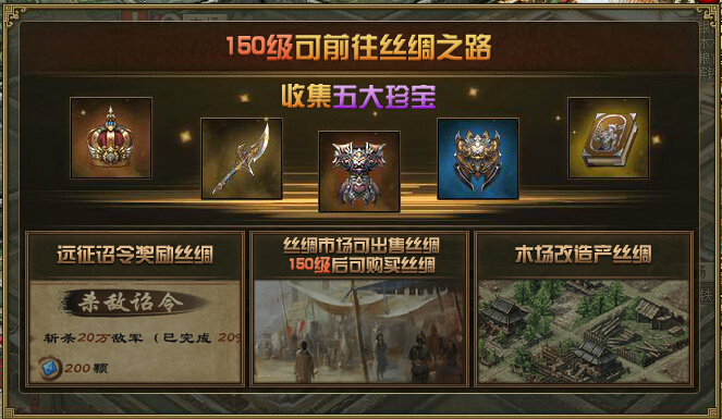 攻城掠地丝绸市场在哪里 攻城掠地丝绸市场在哪里