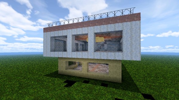 我的世界小别墅怎么盖