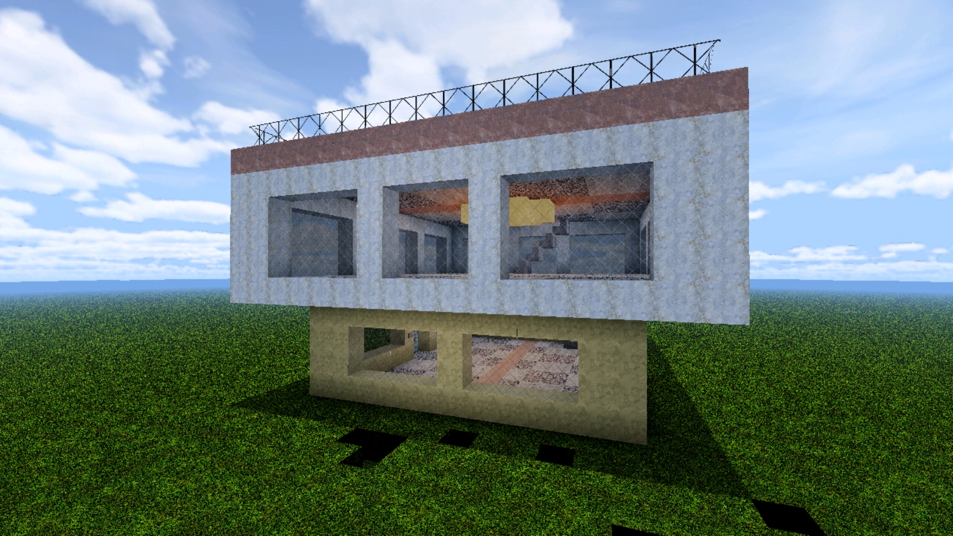 我的世界小别墅怎么盖