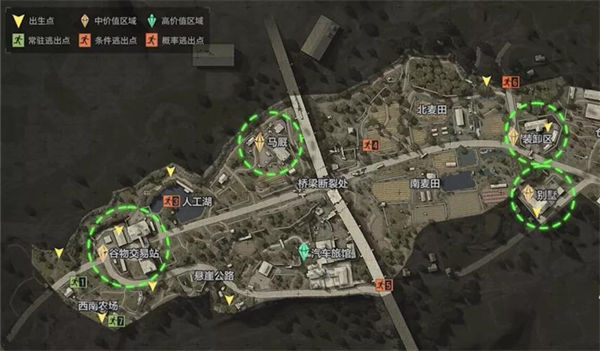 暗区突围农场地图管理处在哪里