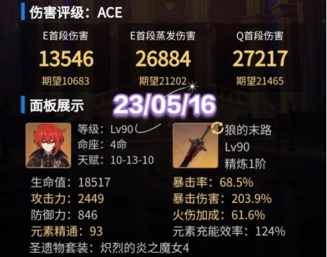 原神中的迪卢克怎么配圣遗物