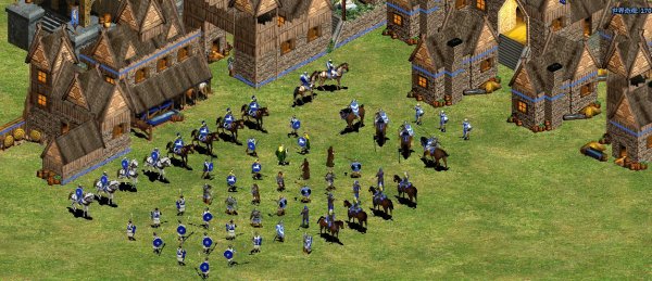 帝国时代2怎么快速升级兵种