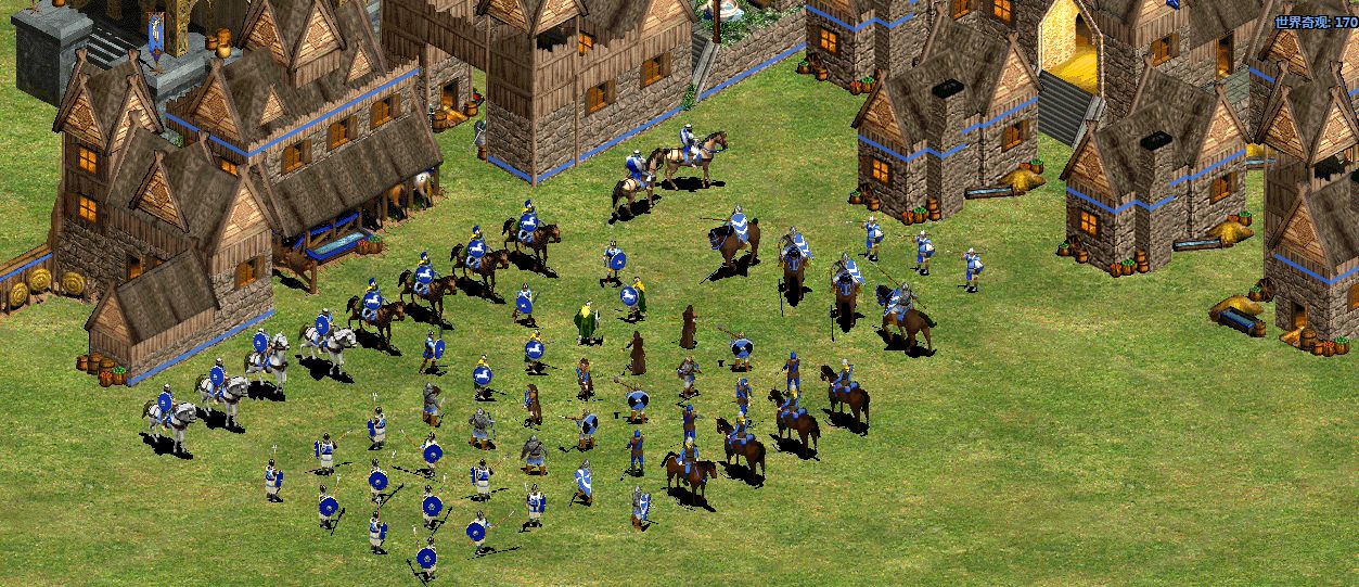 帝国时代2怎么快速升级兵种