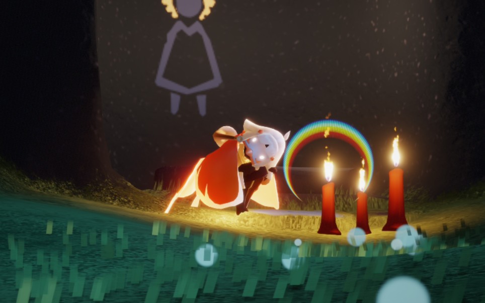 光遇怎么边打灯笼边转圈