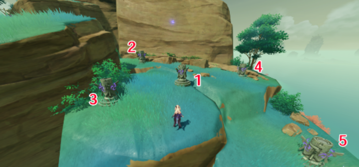 原神蒙德如何点亮元素方碑