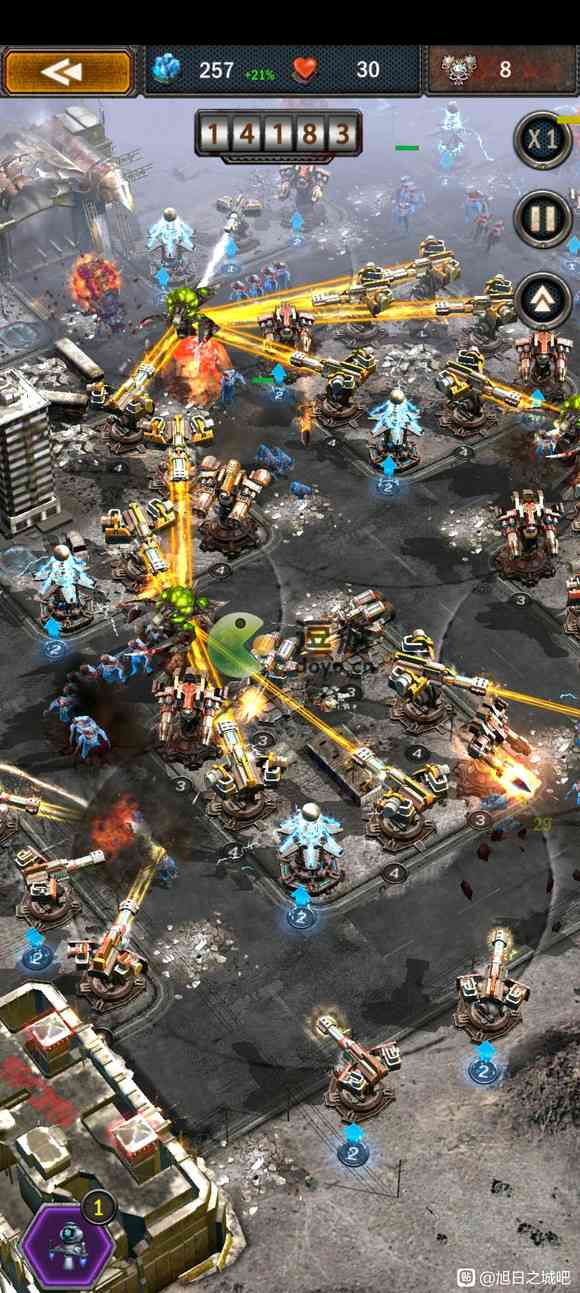 旭日之城怎么排兵