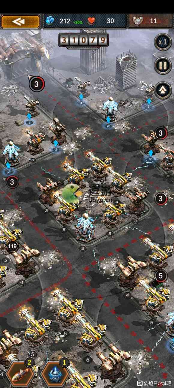 旭日之城怎么排兵