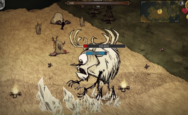 饥荒独眼巨鹿怎么打