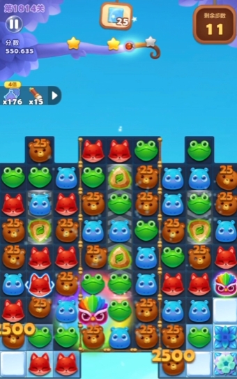 开心消消乐1814关怎么过