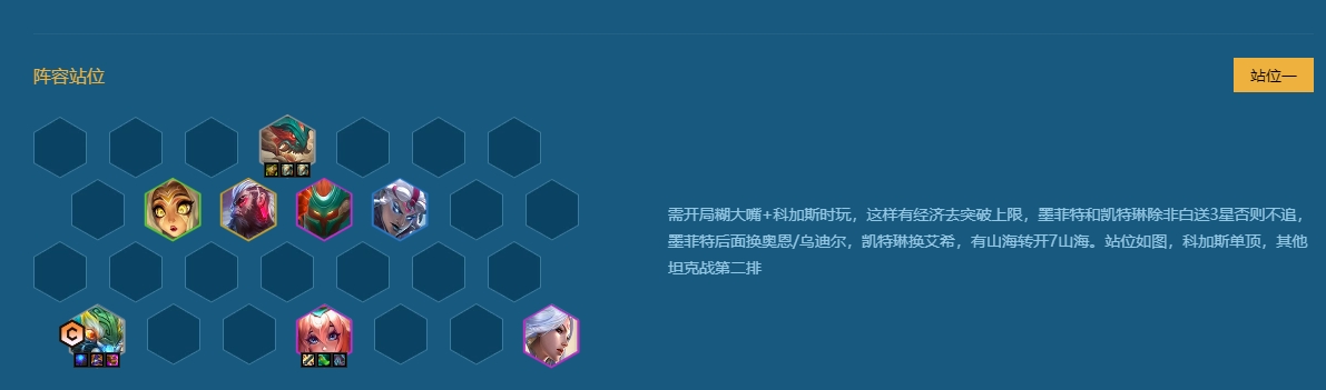 金铲铲之战赌大嘴阵容怎么搭配