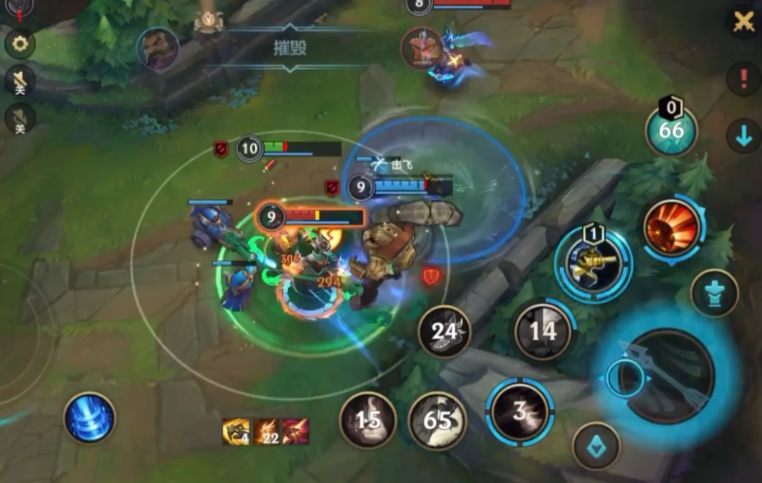 英雄联盟手游男枪上单怎么对线