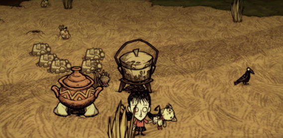 饥荒中怎么跟猪王交易换金子