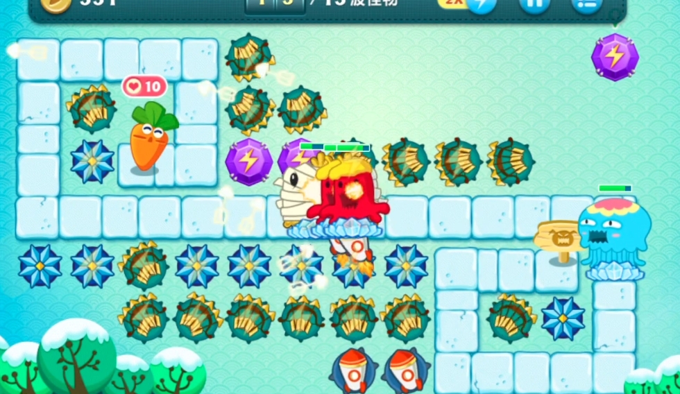 保卫萝卜冬季17怎么过