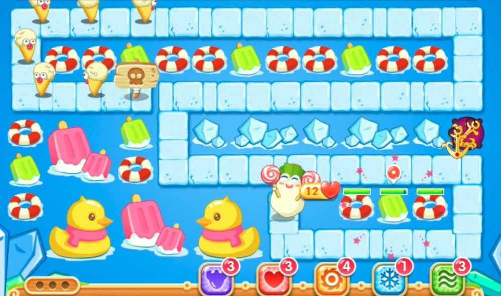 保卫萝卜2第50关怎么完美通过