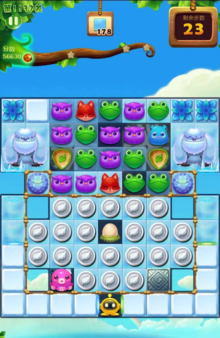 开心消消乐3671关怎么过