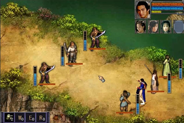 金庸群侠传3怎么上队友