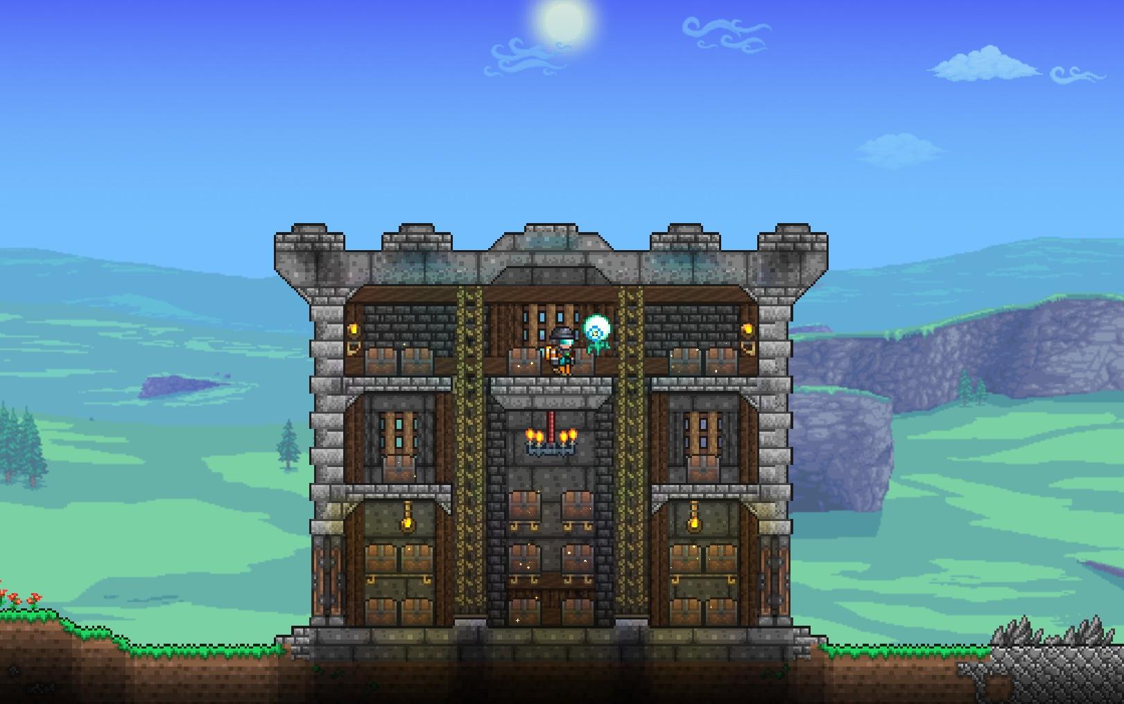 泰拉瑞亚如何解救哥布林商人