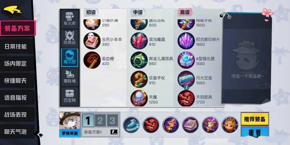 非人学园保命的4件装备介绍