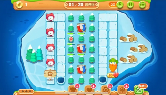 保卫萝卜2第二十九关怎么过 保卫萝卜2第二十九关怎么过