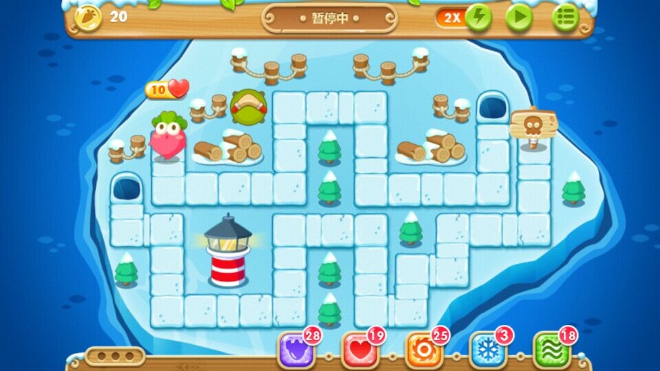 保卫萝卜2挑战16关怎么过