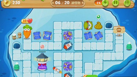 保卫萝卜2攻略第8关怎么过