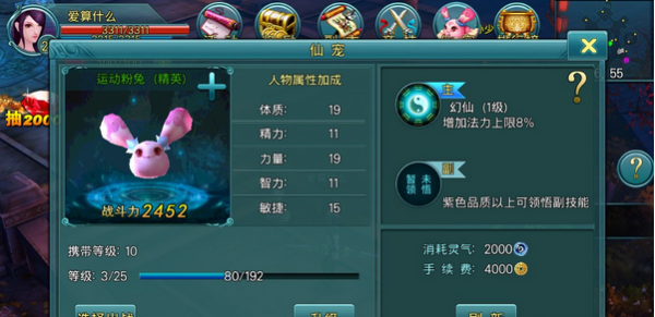 新苍穹之剑副宠怎么带