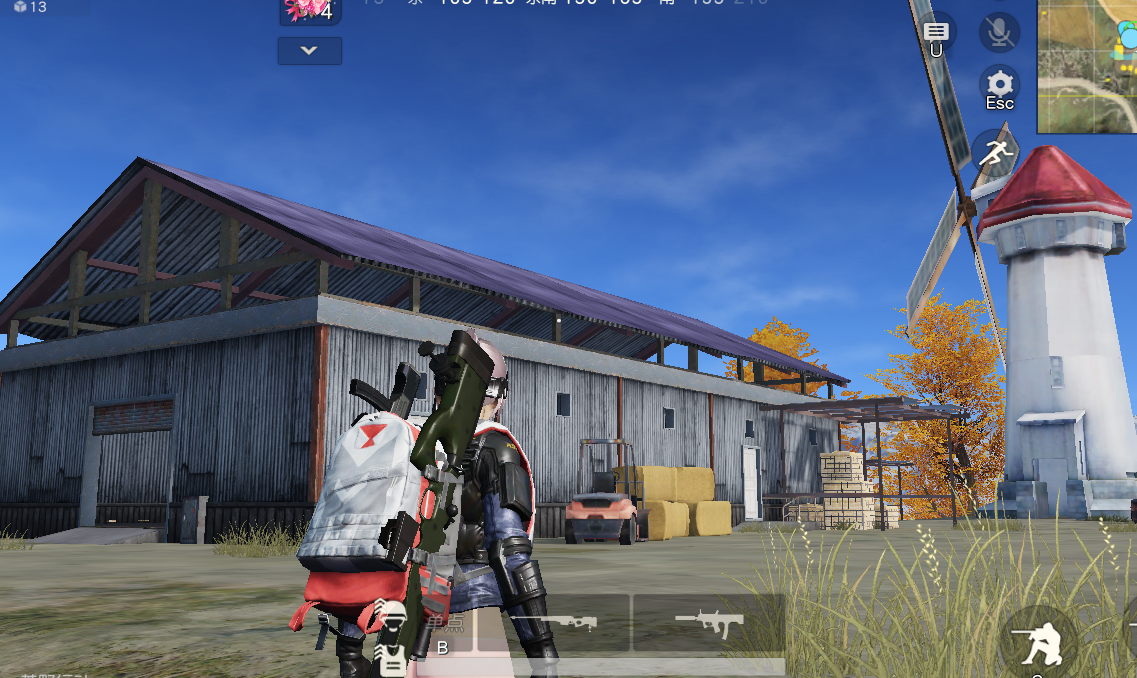 荒野行动慢走怎么解除