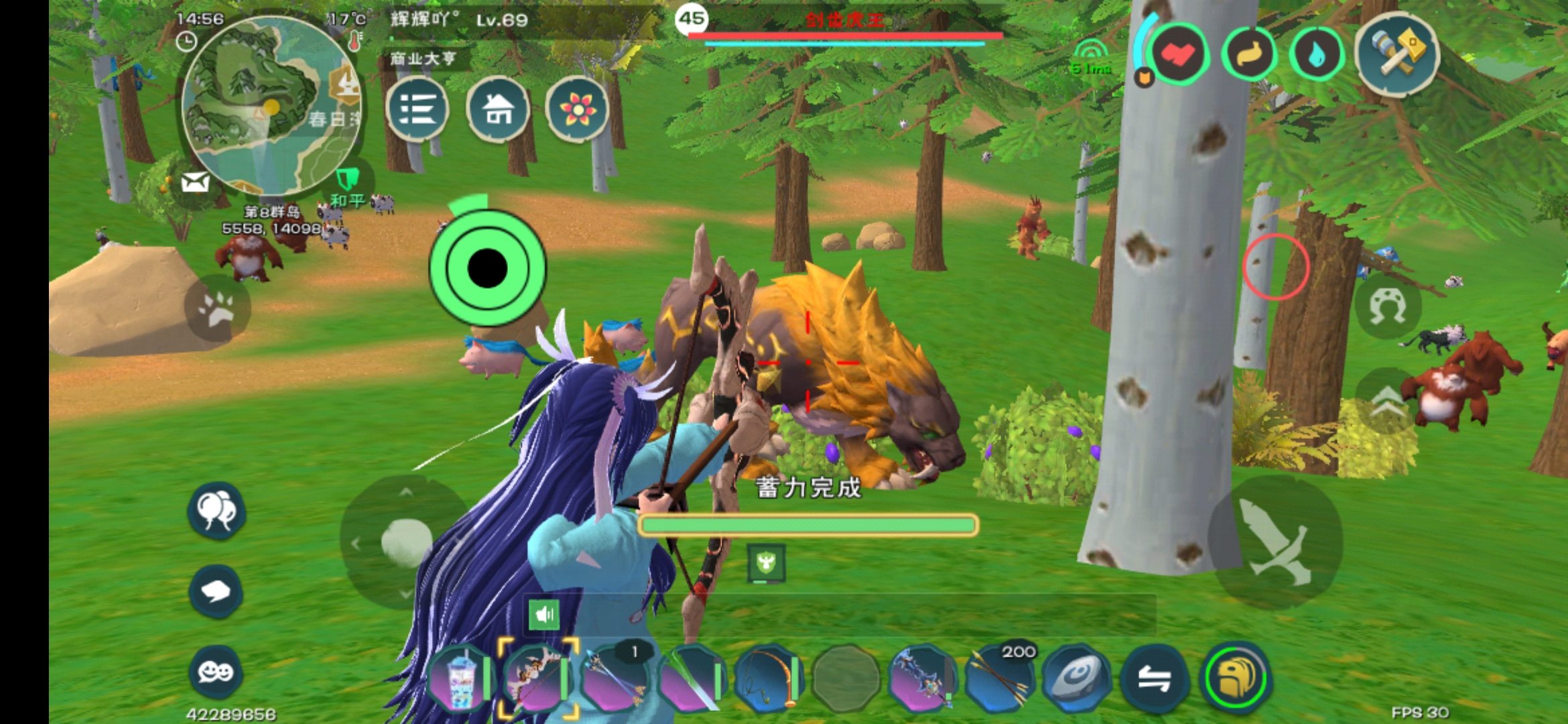 创造与魔法剑齿虎王在哪 创造与魔法剑齿虎王在哪