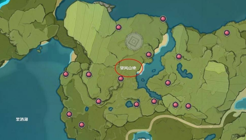 原神望风山地落落莓在哪 原神望风山地落落莓在哪