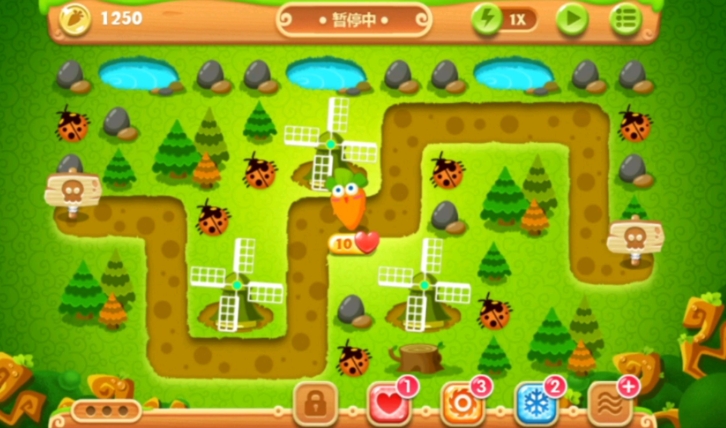 保卫萝卜2第22关怎么玩 保卫萝卜2第22关怎么玩